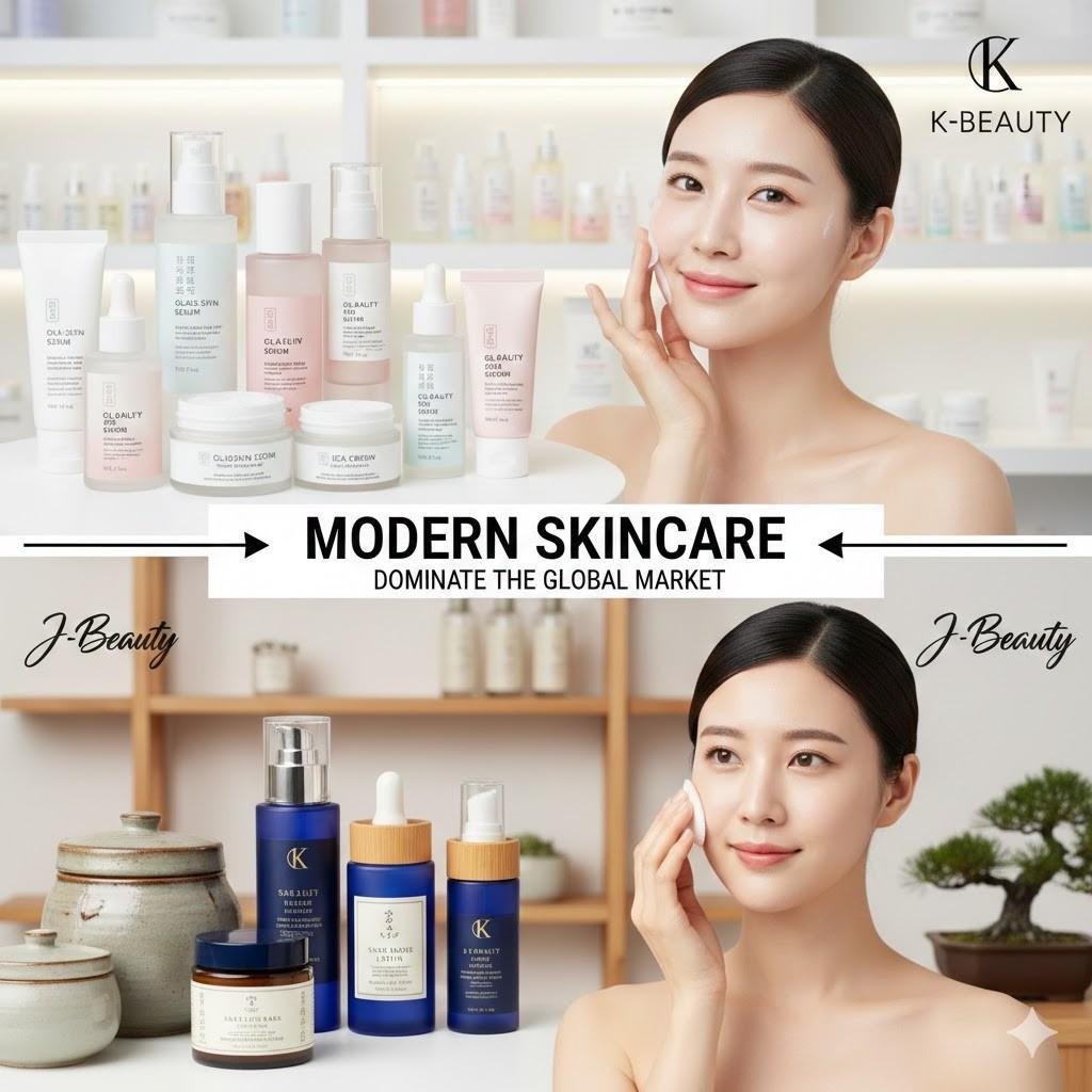 K-Beauty and J-Beauty