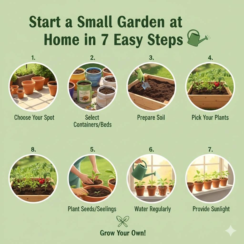 Small Garden at Home