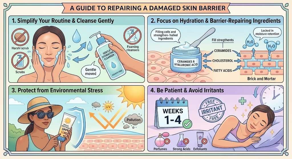 Damaged Skin Barrier