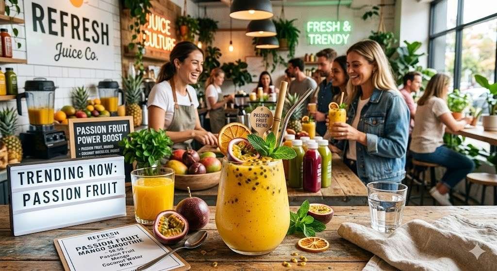 Passion Fruit Smoothie Trend