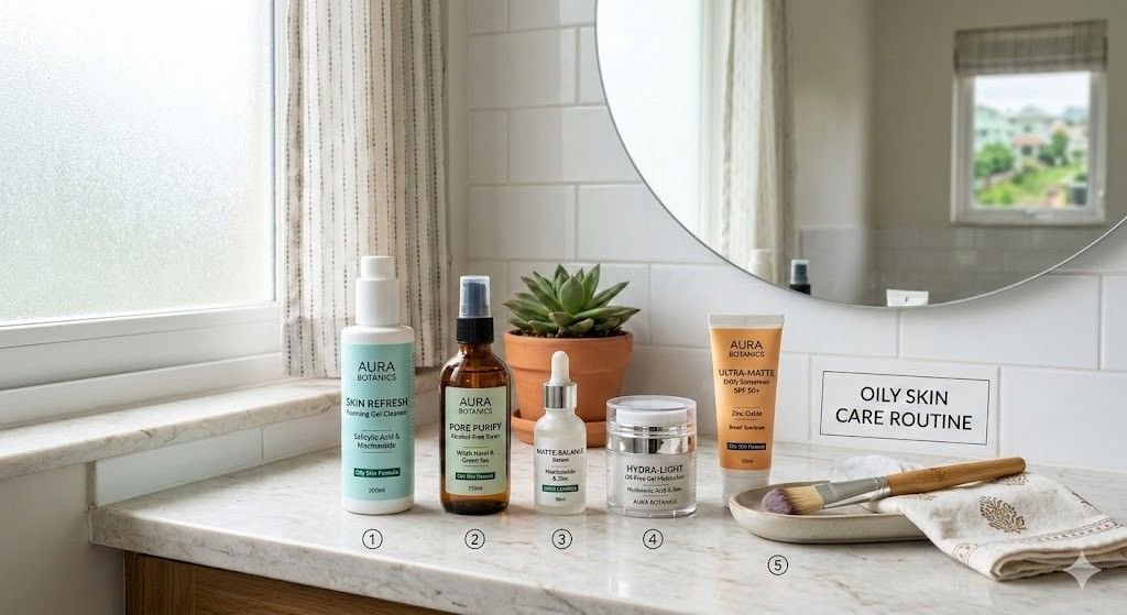 Skincare Routine for Oily Skin