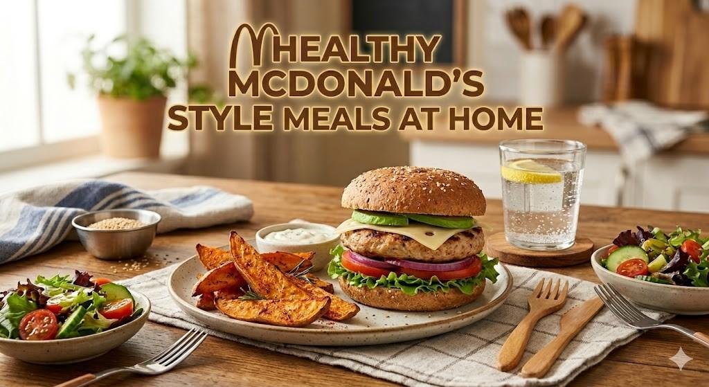 Healthy McDonald’s Style Meals at Home
