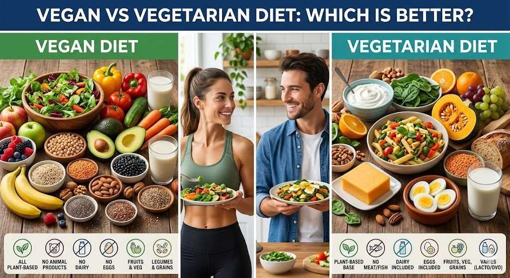 Vegan vs Vegetarian Diet