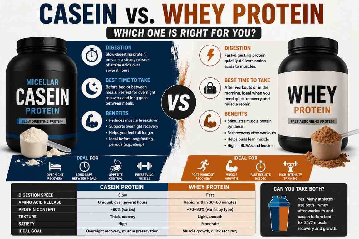 Casein Vs Whey Protein