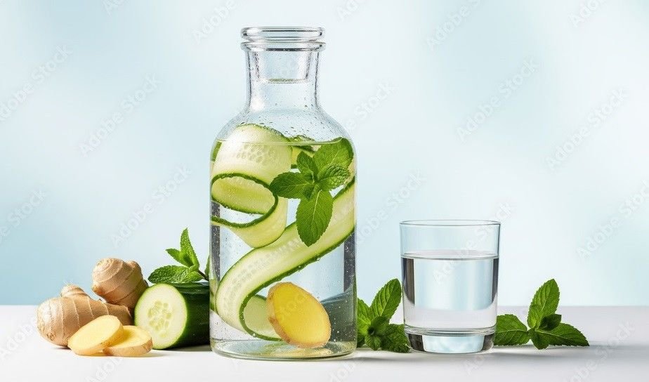Ginger Cucumber Water