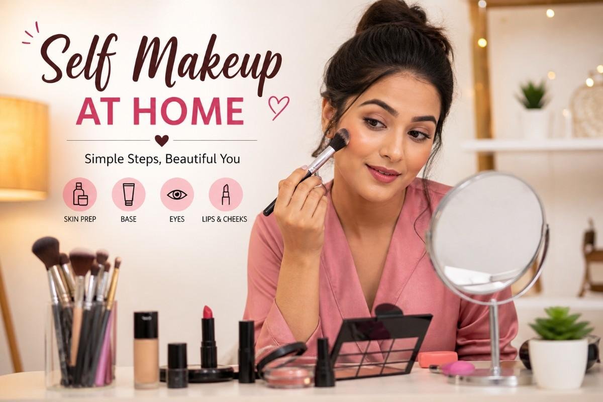 Self makeup at home