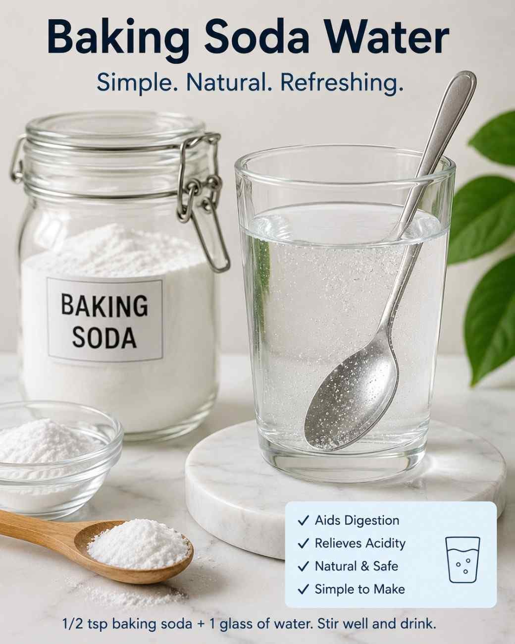 Baking Soda Water