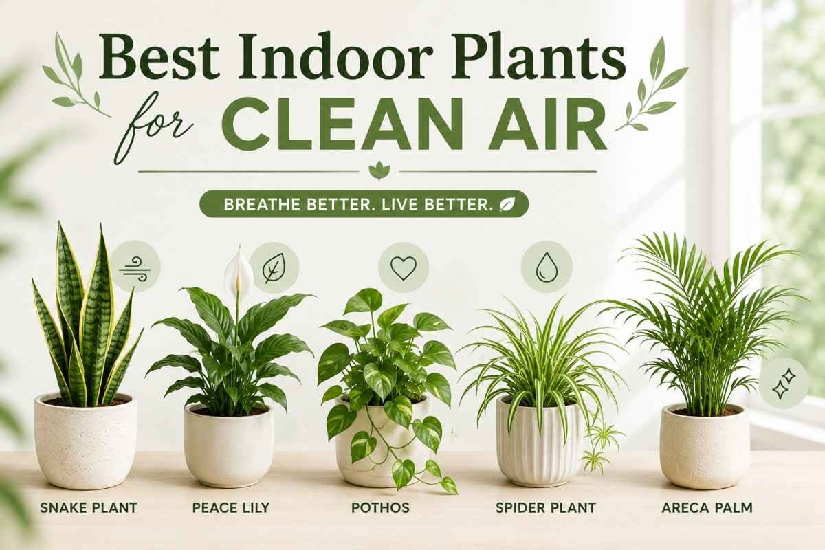 Indoor Plants for Clean Air