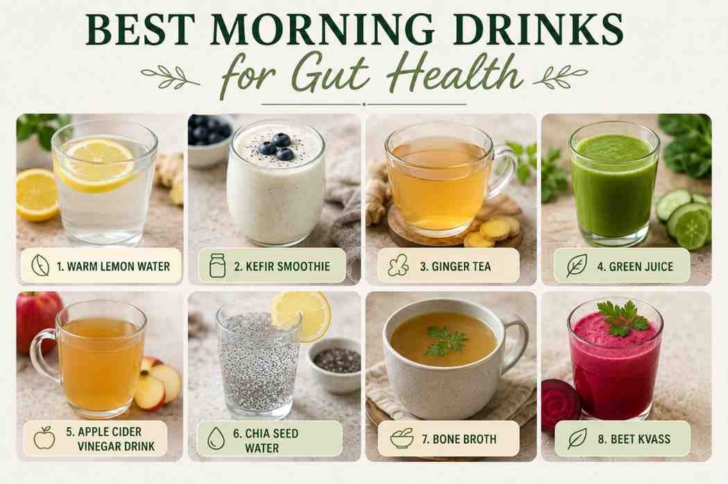 Morning Drinks for Gut Health