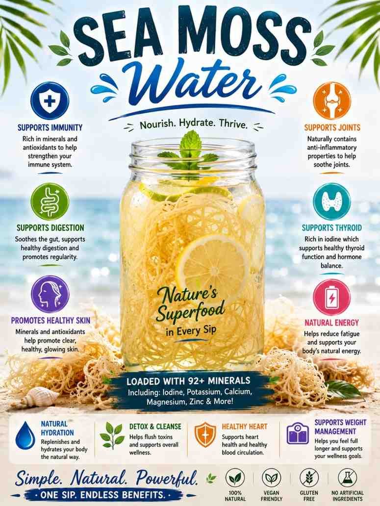 Sea Moss Water
