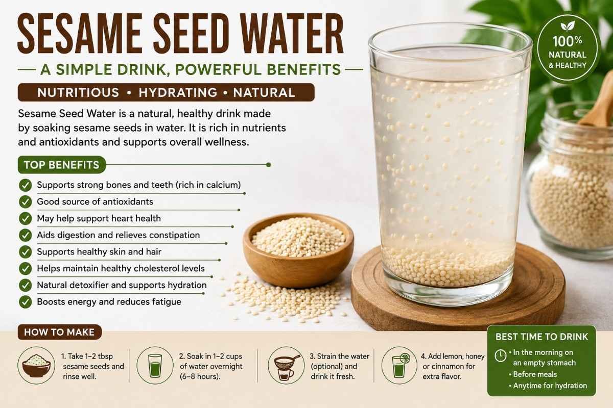 Sesame Seed Water