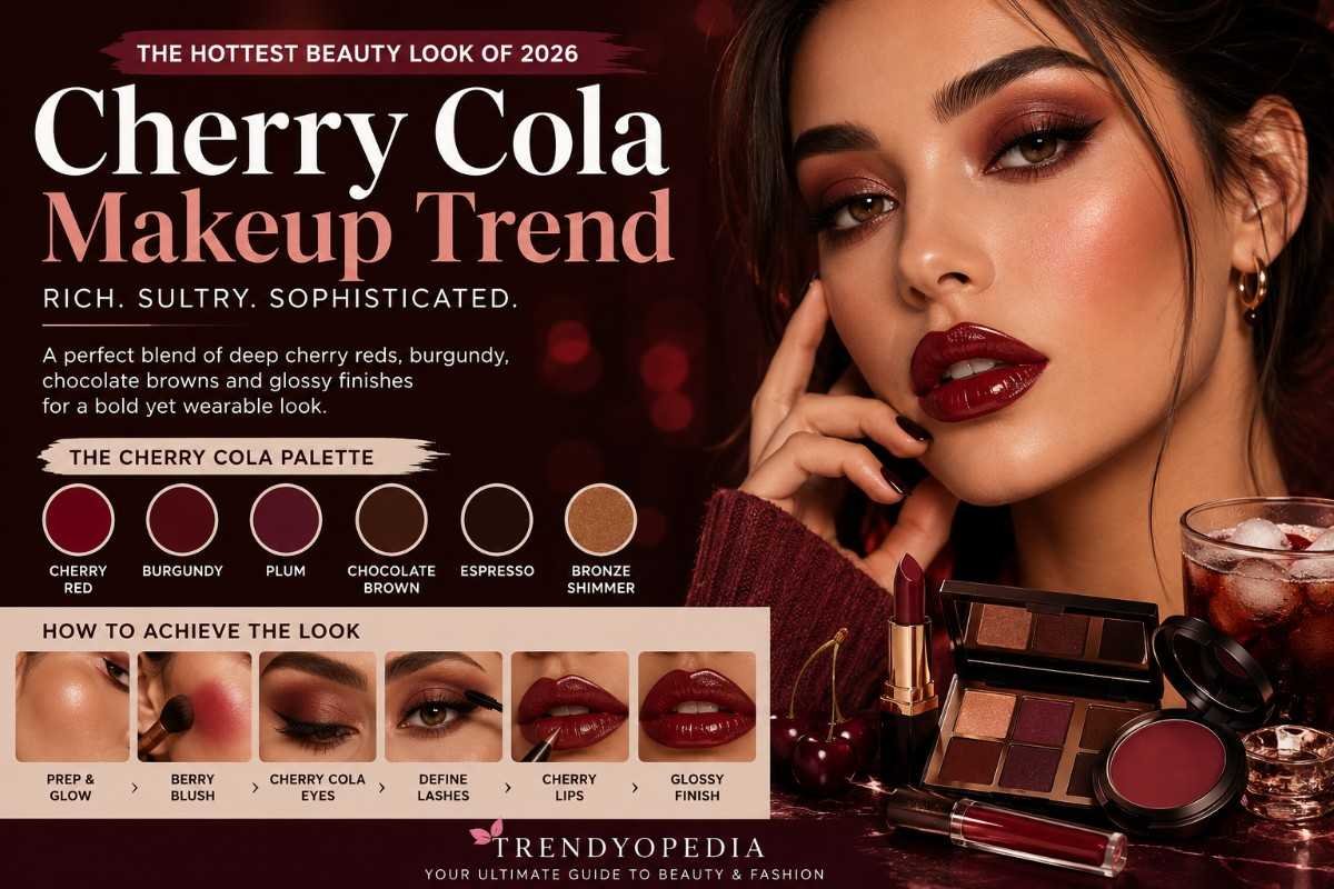 Cherry Cola Makeup Trend
