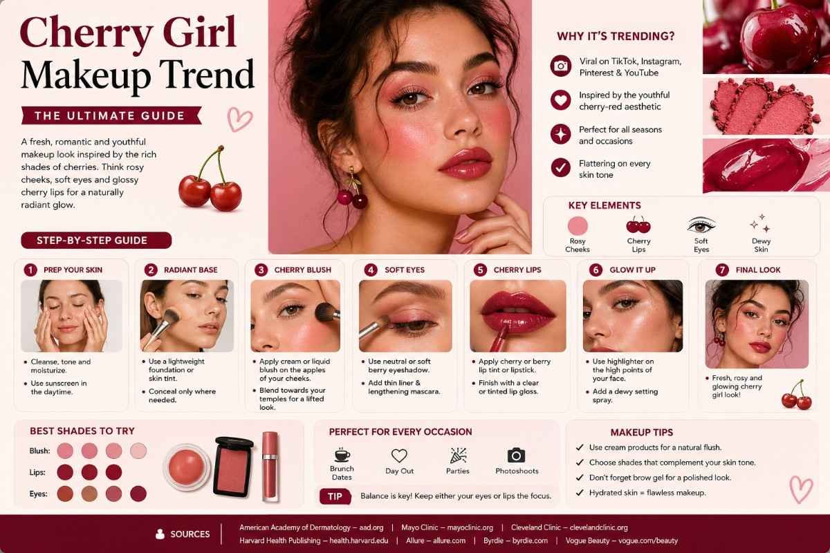 Cherry Girl Makeup