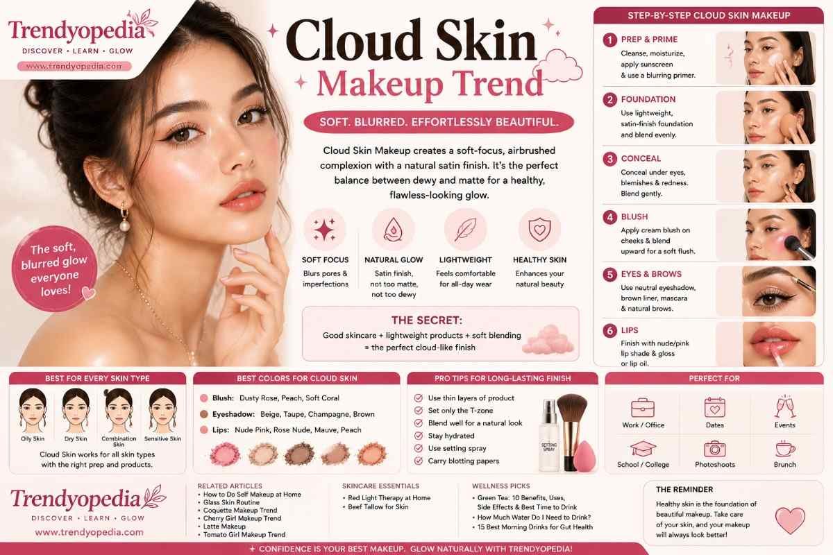 Cloud Skin Makeup Trend