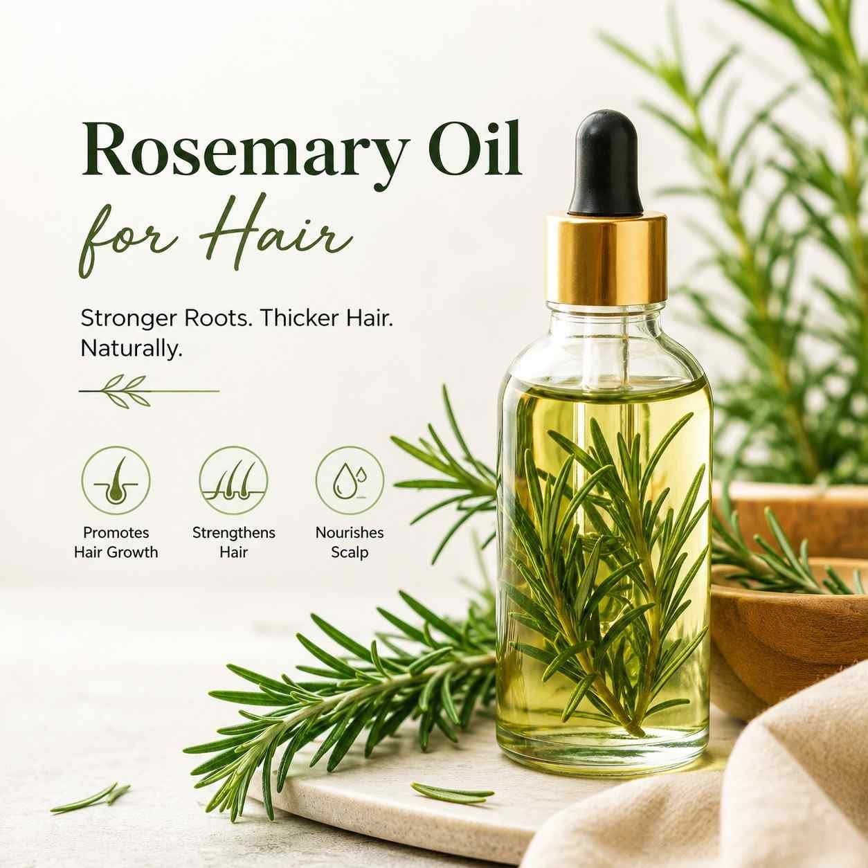 Rosemary Oil for Hair