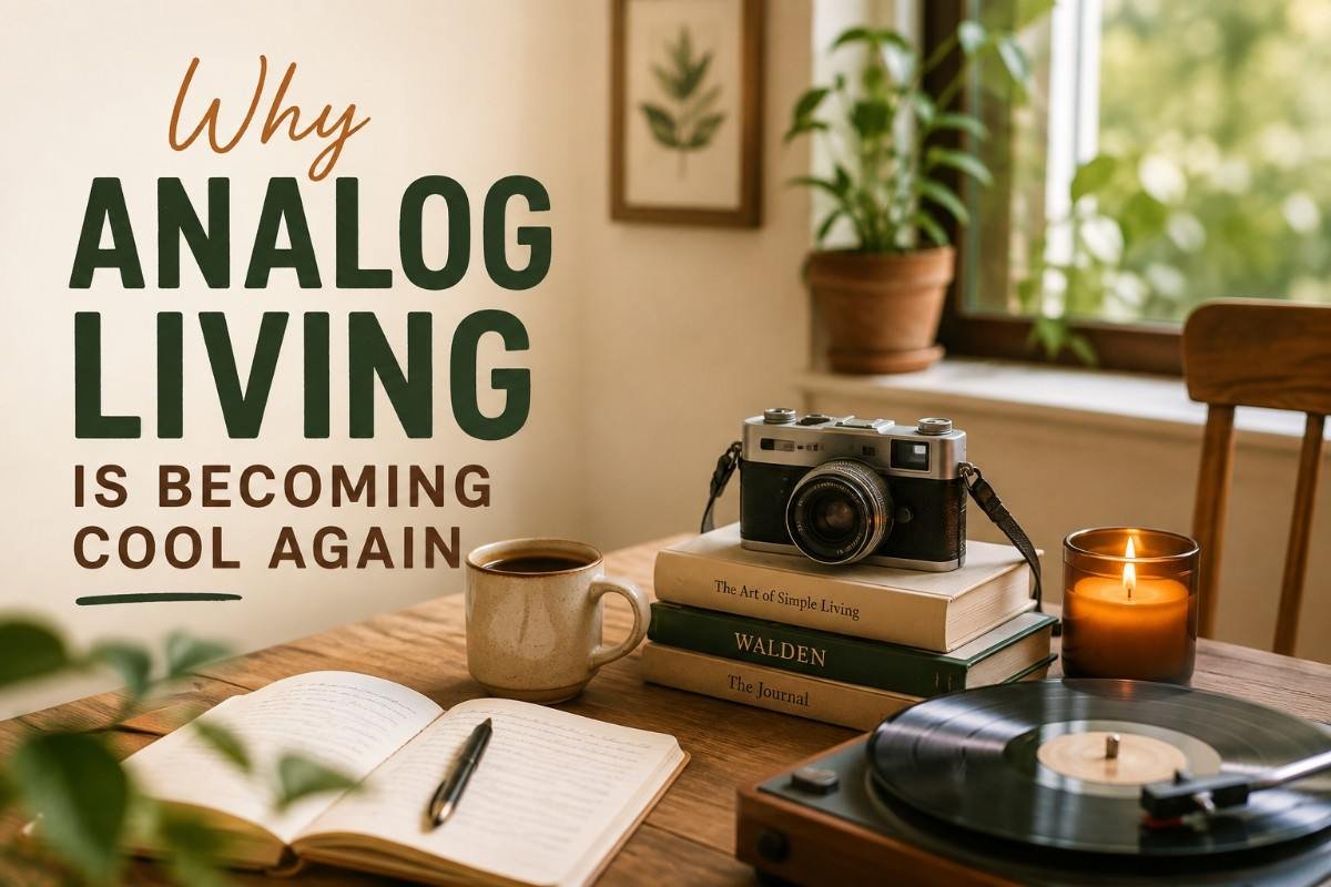 Why Analog Living Is Becoming Cool Again