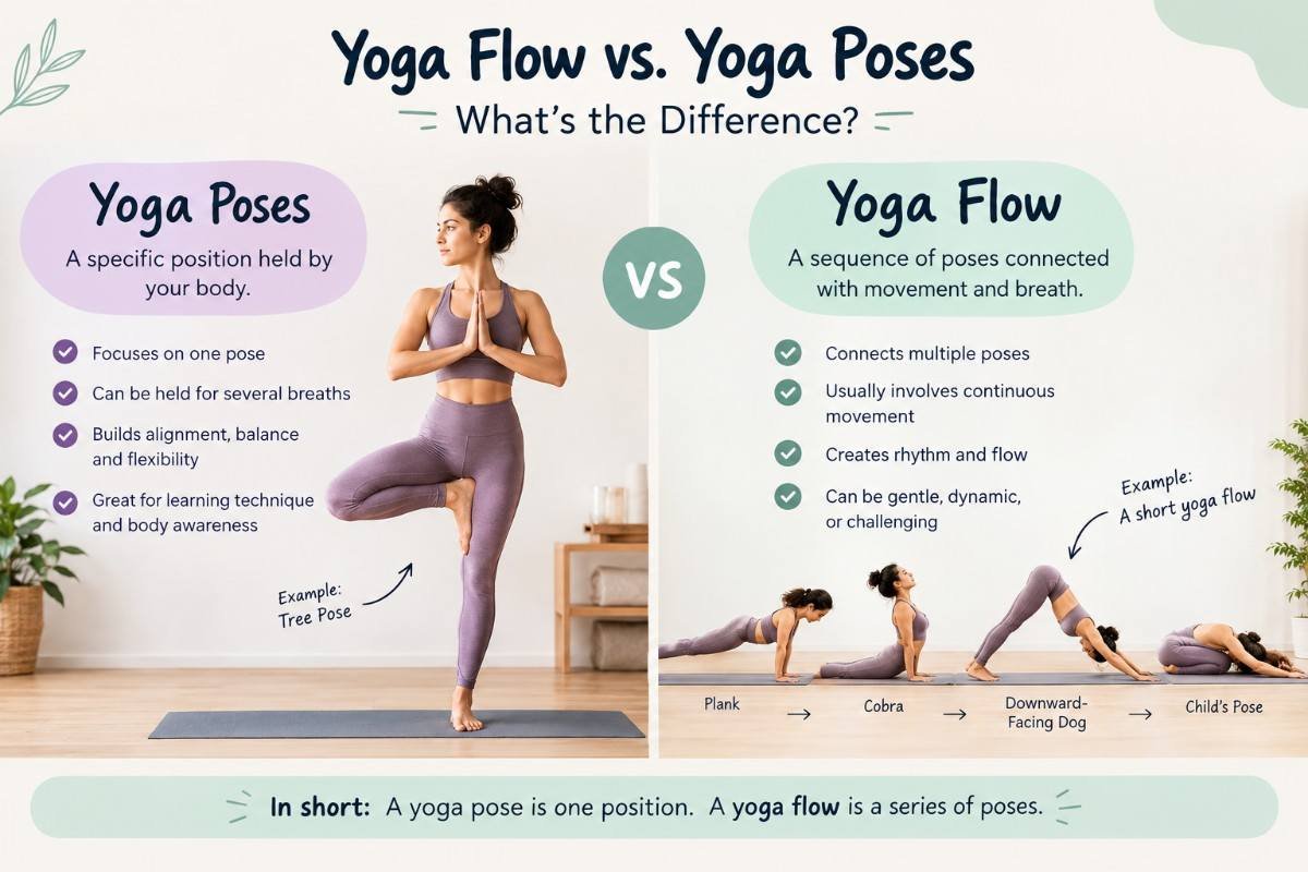 Yoga Flow vs. Yoga Poses